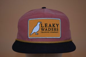 Gramps Snapback - Salmon & Gold